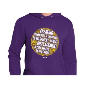 purple SBCLT hoodie 