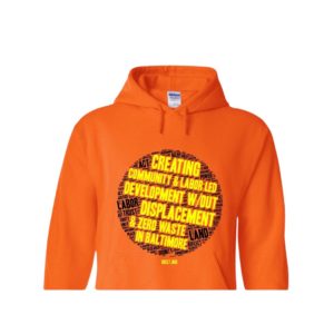 orange SBCLT hoodie